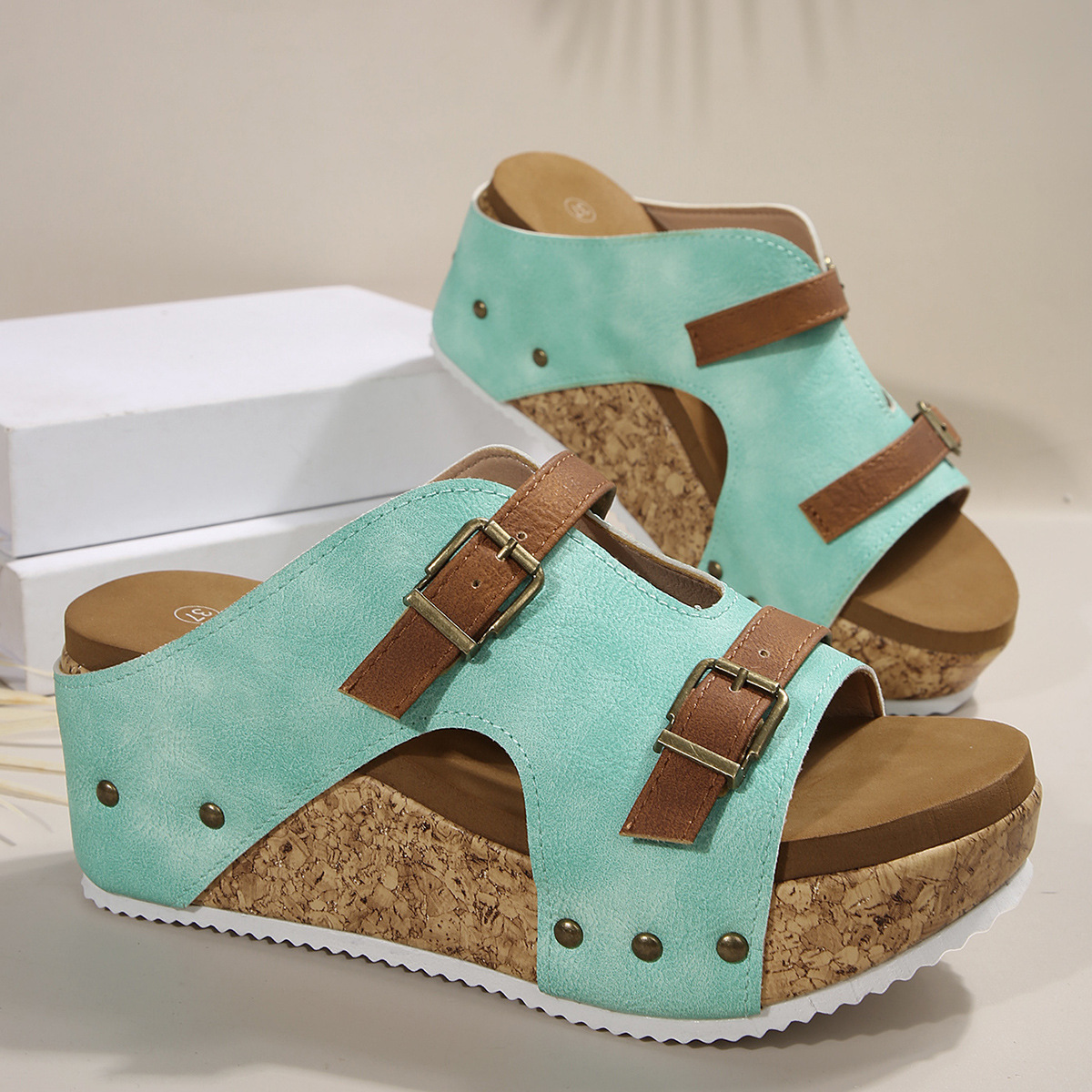 Color: green, Size: 38